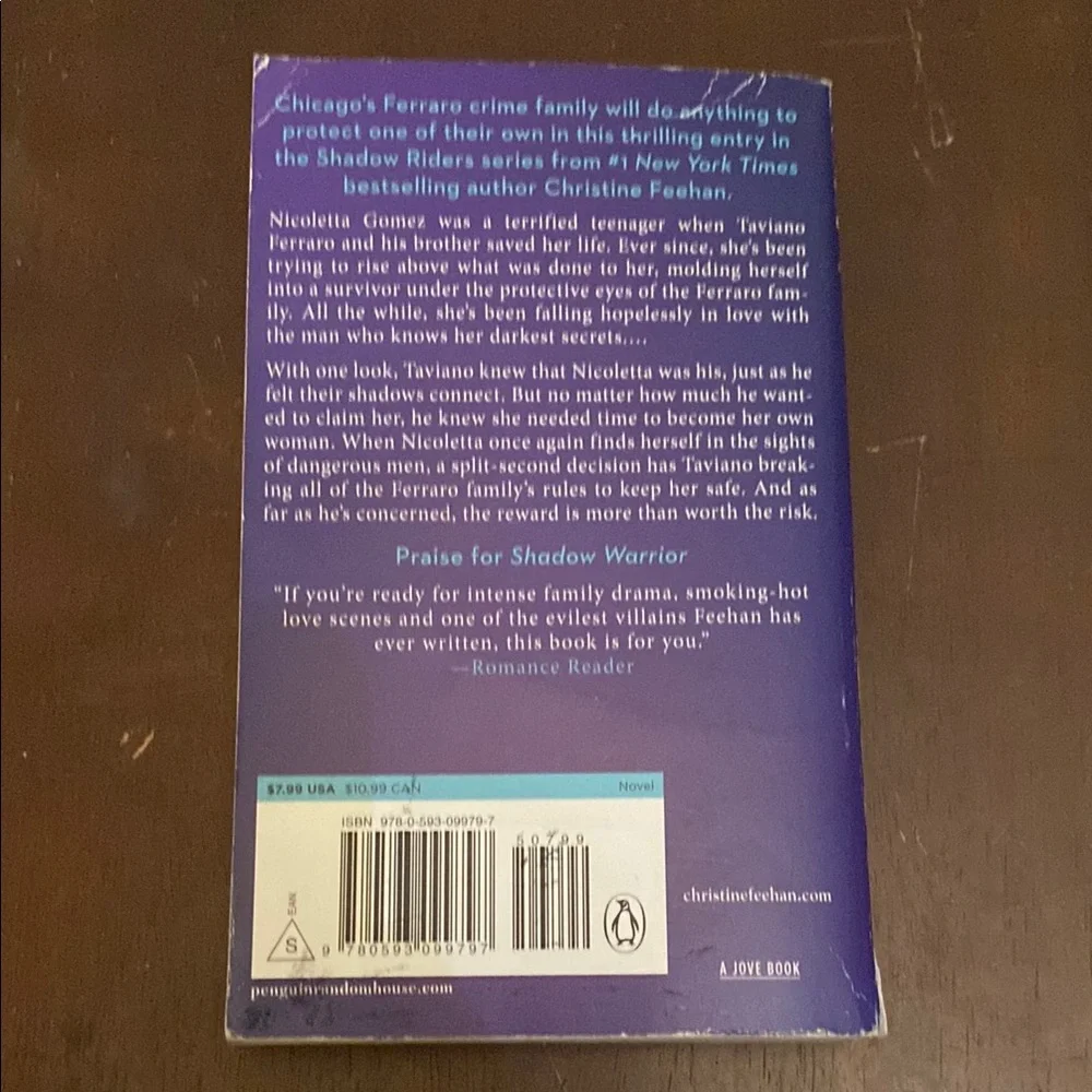 Shadow Flight by Christine Feehan Paperback Book
